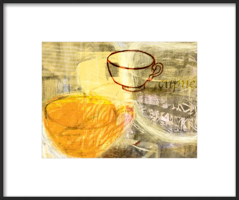 Still Life with Cups by Carmel Kushnir for Artfully Walls