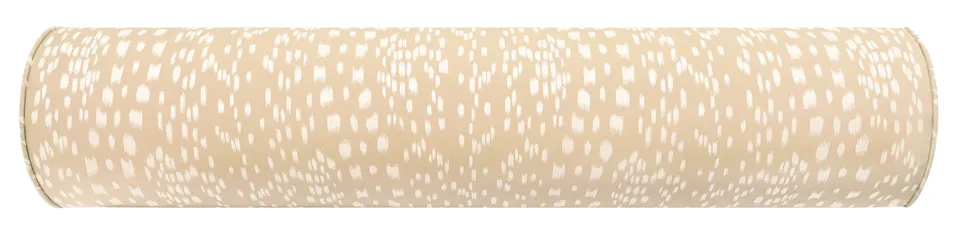 THE BOLSTER :: LES TOUCHES REVERSE // SAND | BRUNSCHWIG & FILS - TWIN // 9" x 24"