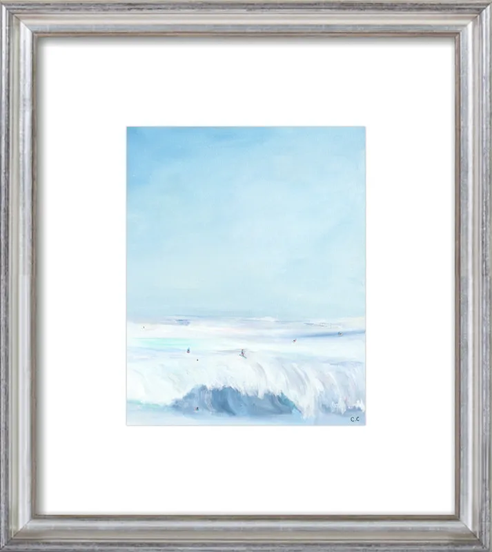 Wave Riders  by Caroline Chriss  for Artfully Walls