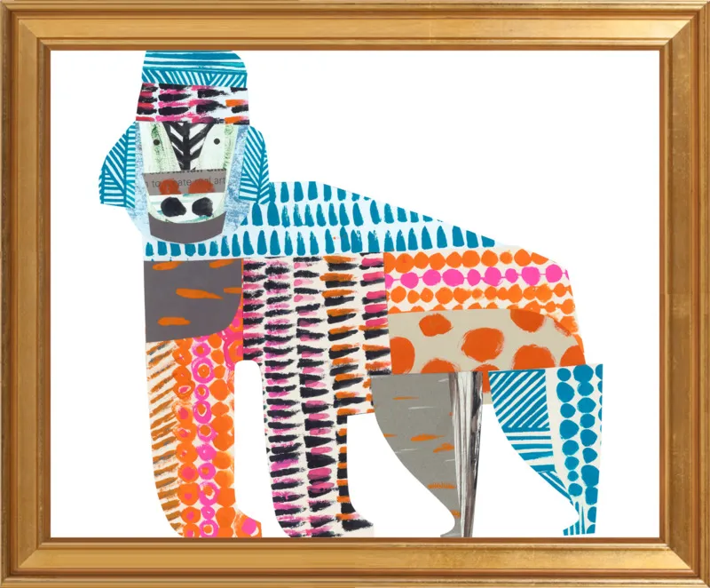 gorilla by Clare Youngs for Artfully Walls