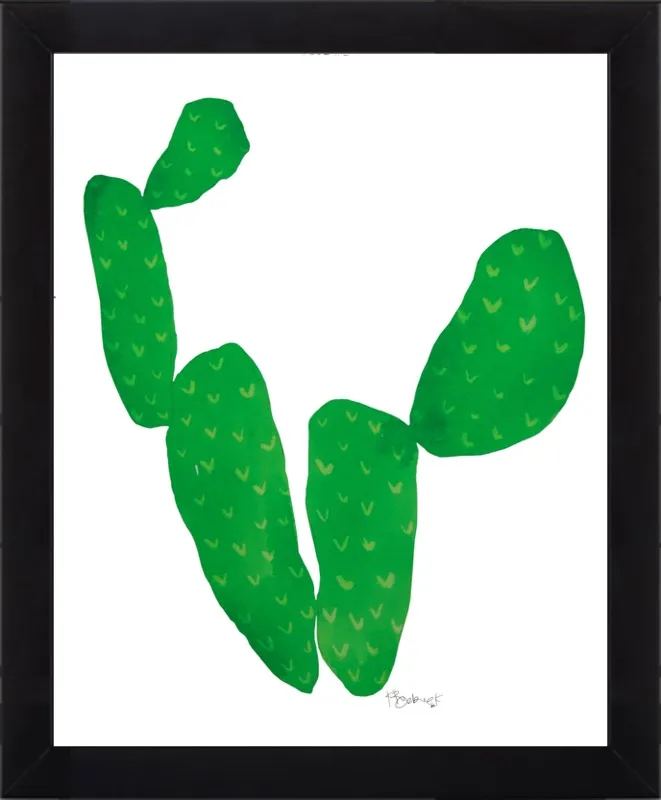 Green Cacti by Kate Roebuck for Artfully Walls