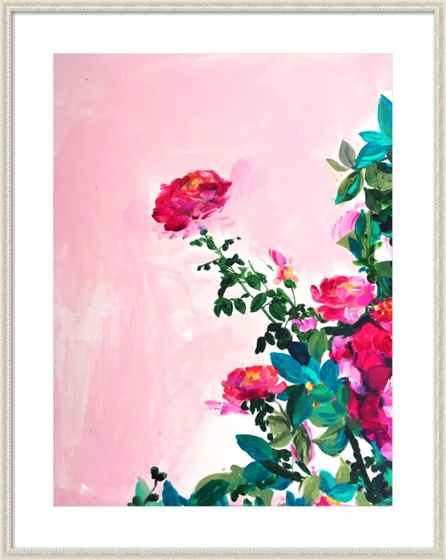 Rose Garden I by Christine Lindstrom for Artfully Walls
