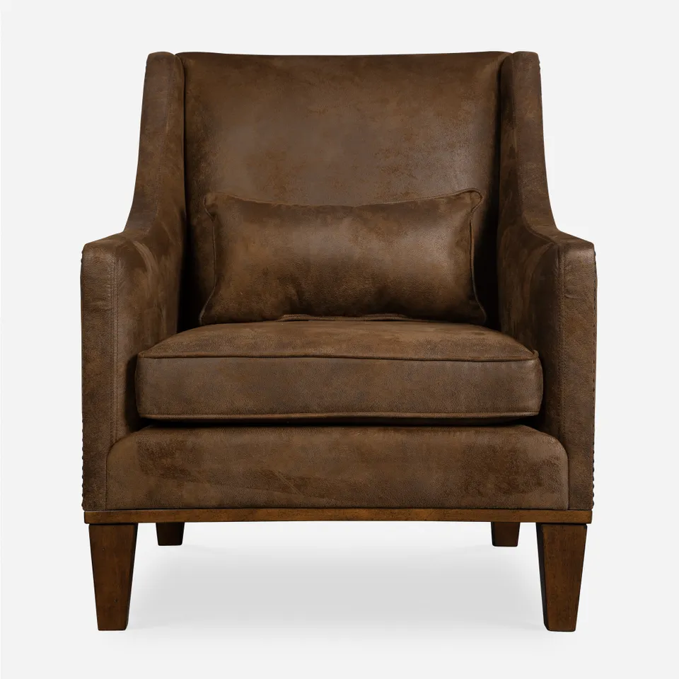 Barbora Wooden Accent Chair