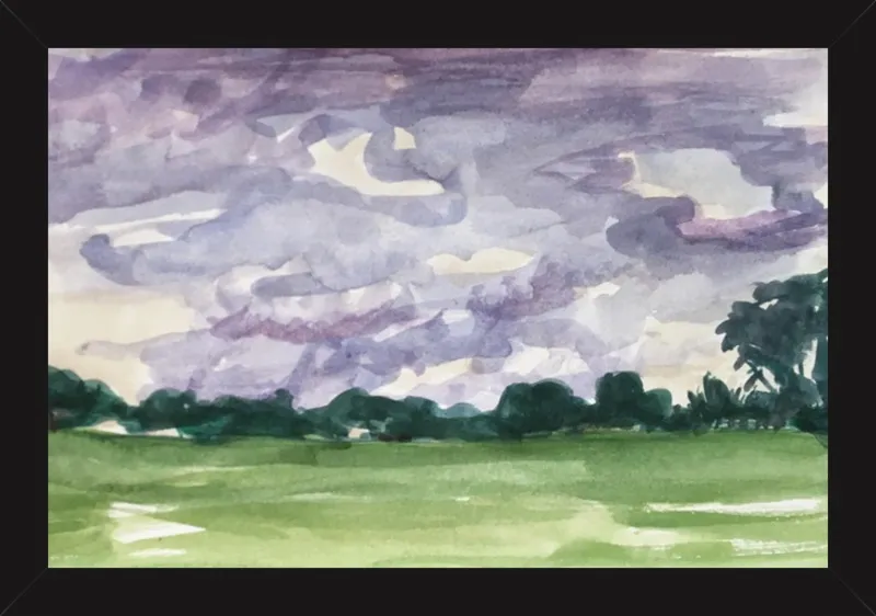 Summer Sky, Late by Megan Williamson for Artfully Walls