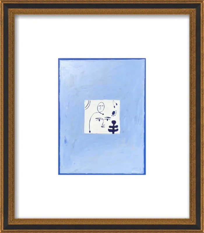 The Blues by Virginia Chamlee for Artfully Walls