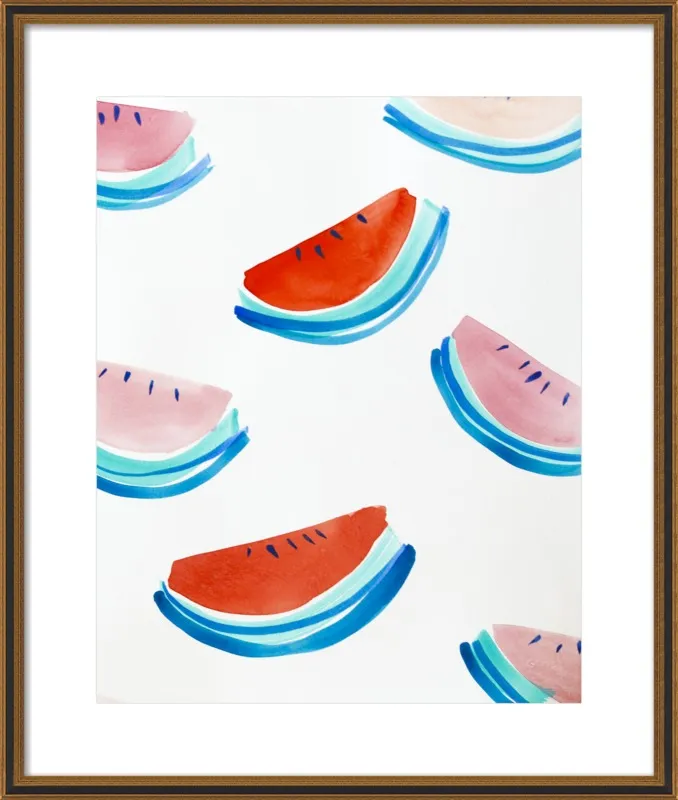 Watermelon by Britt Bass Turner for Artfully Walls