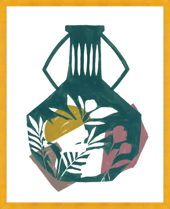Vase Shapes by Cece Merkle for Artfully Walls