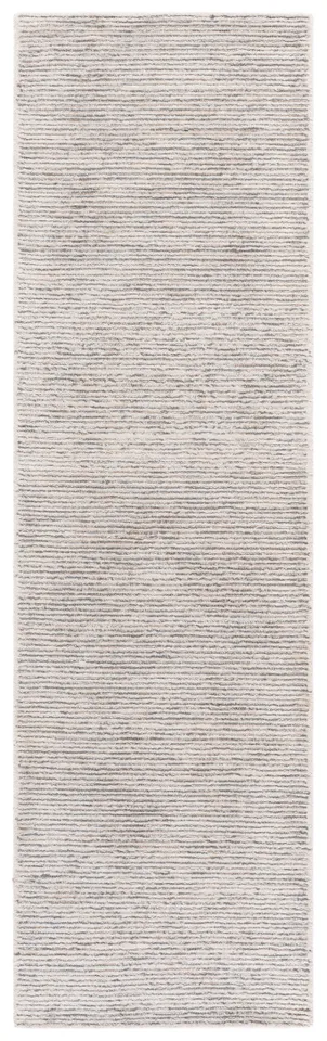 Safavieh Couture Abstract Collection Hand Tufted Area Rug, Silver / Taupe, 2'-3" x 8'