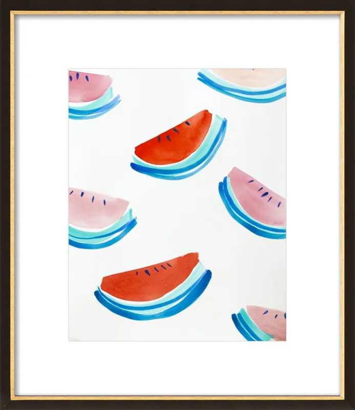 Watermelon by Britt Bass Turner for Artfully Walls