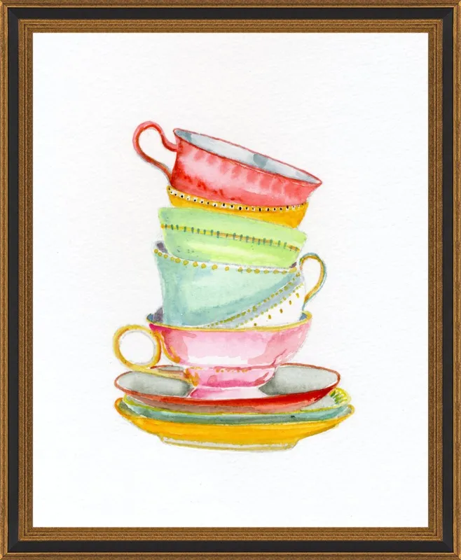 Teacups by Miri Eshet for Artfully Walls