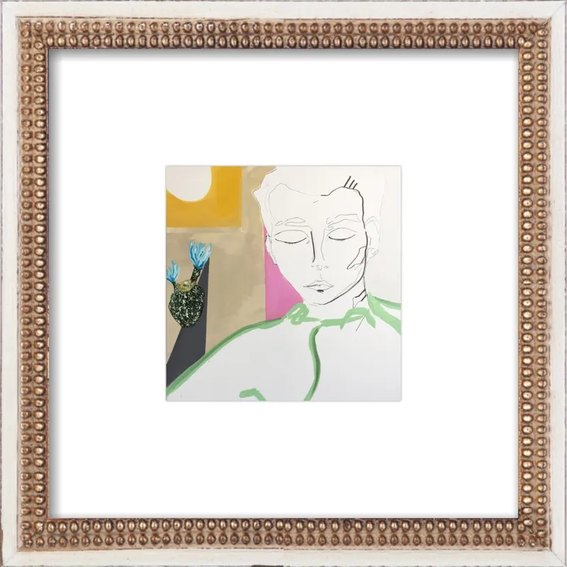 Miguel and Cactus by Erin Armstrong for Artfully Walls