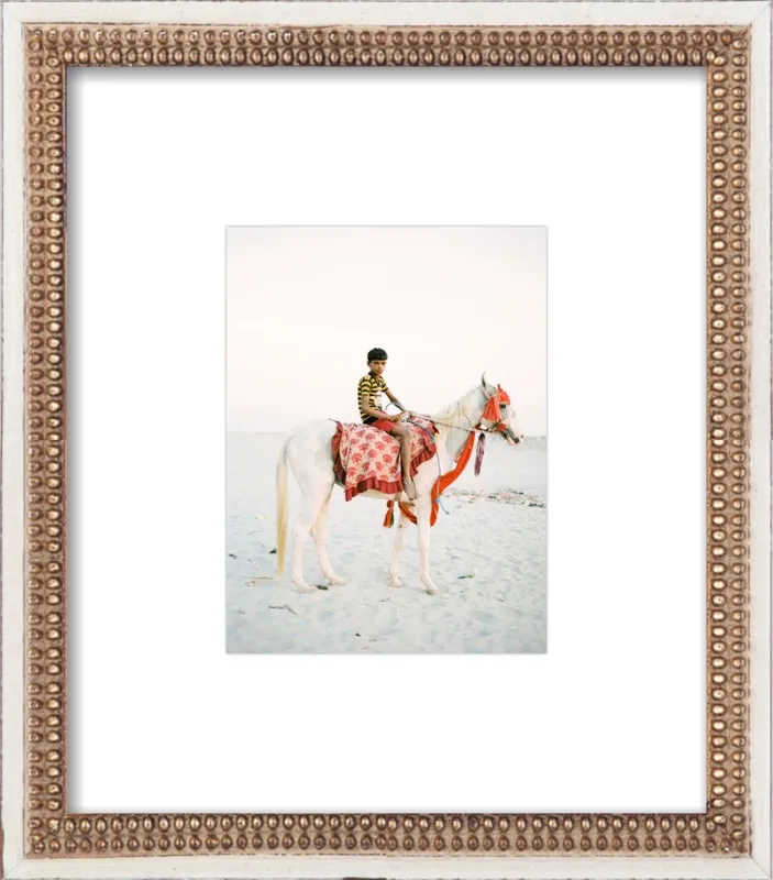 Boy on Horse by Andrew Jacona for Artfully Walls