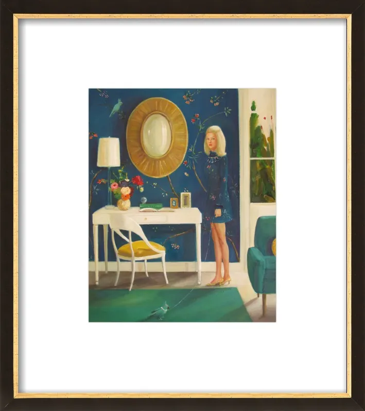 The Invisible Nature of Tansy Fairchild by Janet Hill for Artfully Walls