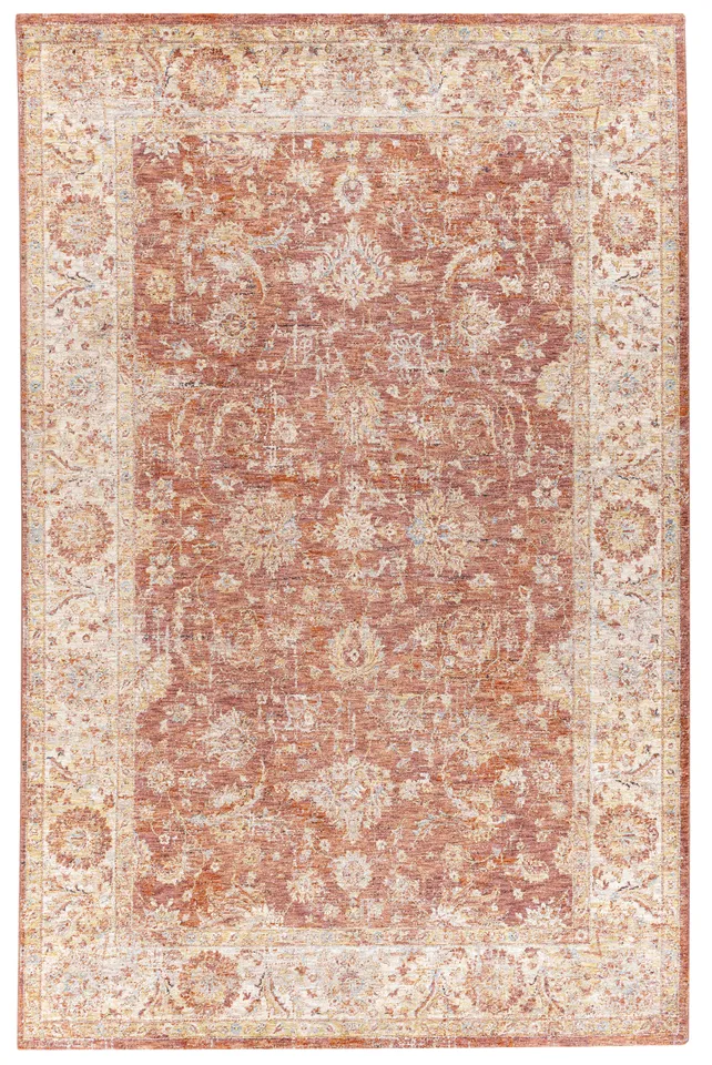 Mirabel Brown Indoor 5' x 7'5" Machine Woven Rug