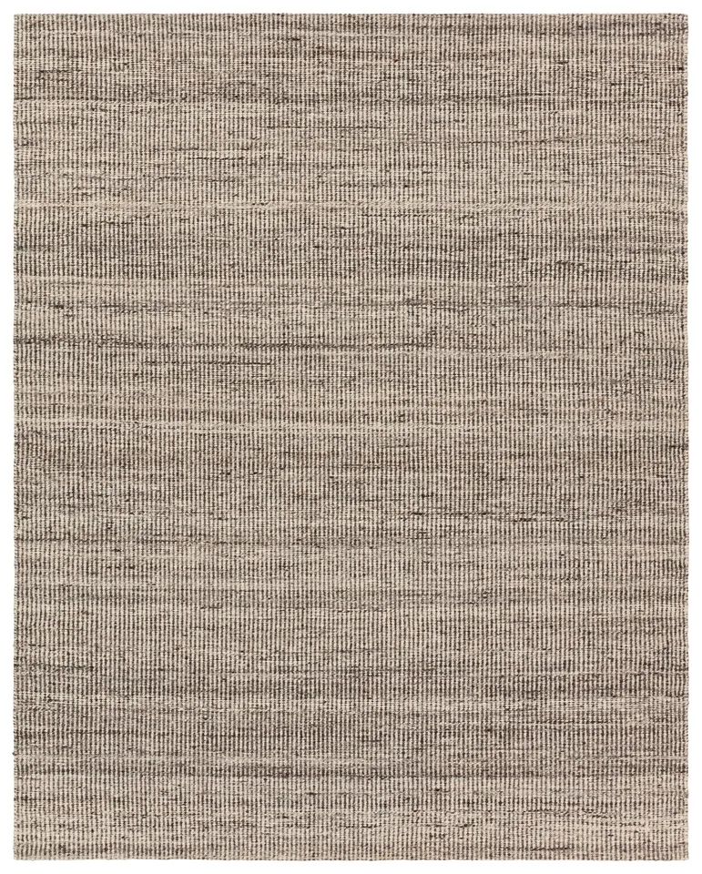 Sitari MLR04 Handwoven Solid Brown/Tan Runner (3'X10')