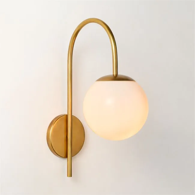 Terzo Glass Wall Sconce