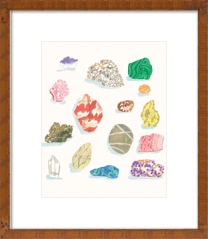 Gems by Danielle Kroll for Artfully Walls
