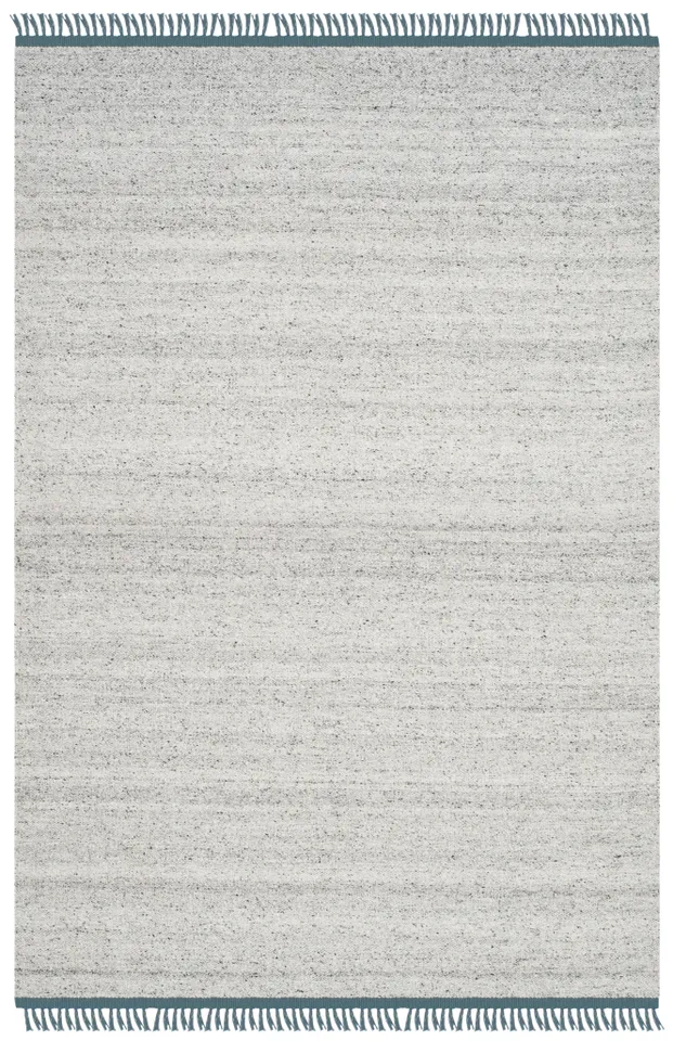 Arlo Home Hand Woven Area Rug, KLM111A, Grey/Ivory,  4' X 6'