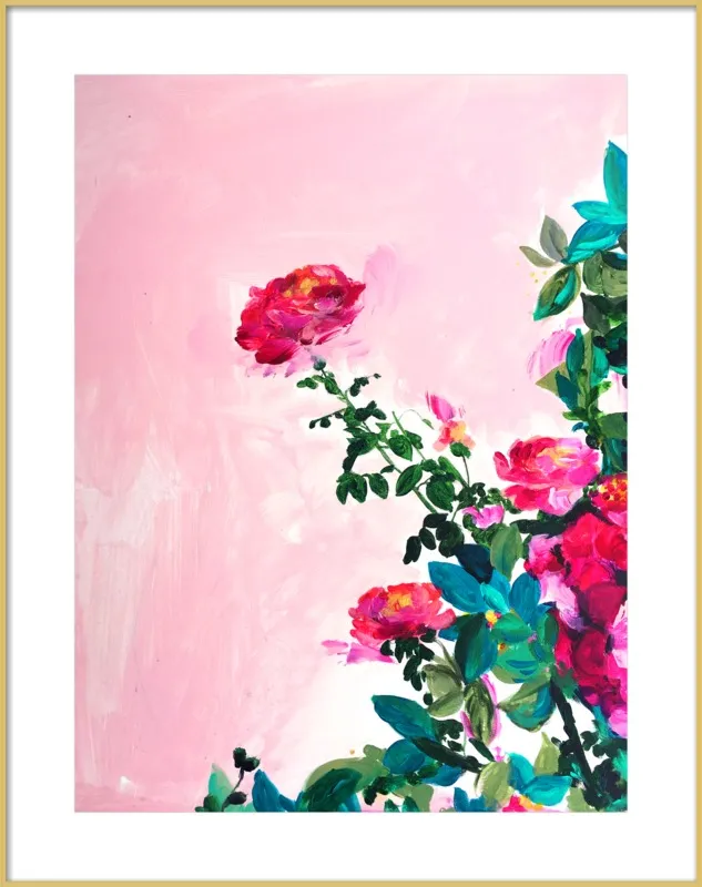 Rose Garden I by Christine Lindstrom for Artfully Walls