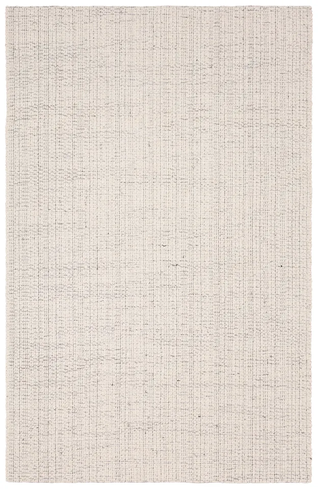 Iwan RNA01 Handmade Solid Ivory Area Rug (8'6"x11'6")