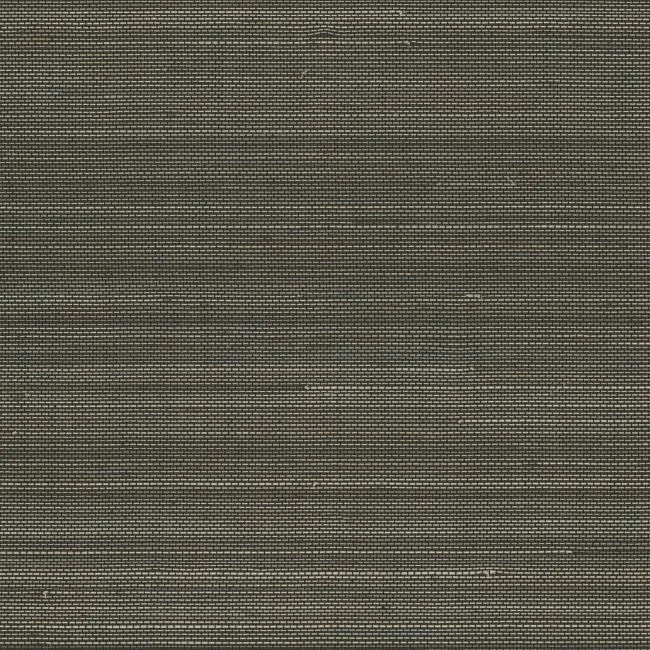 Tailored Abaca Walnut Brown Wallpaper