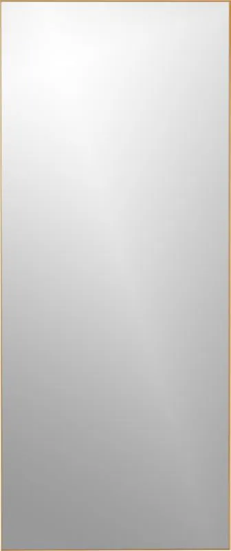 Infinity Modern Standing Brass Full-Length Floor Mirror 32"x76"