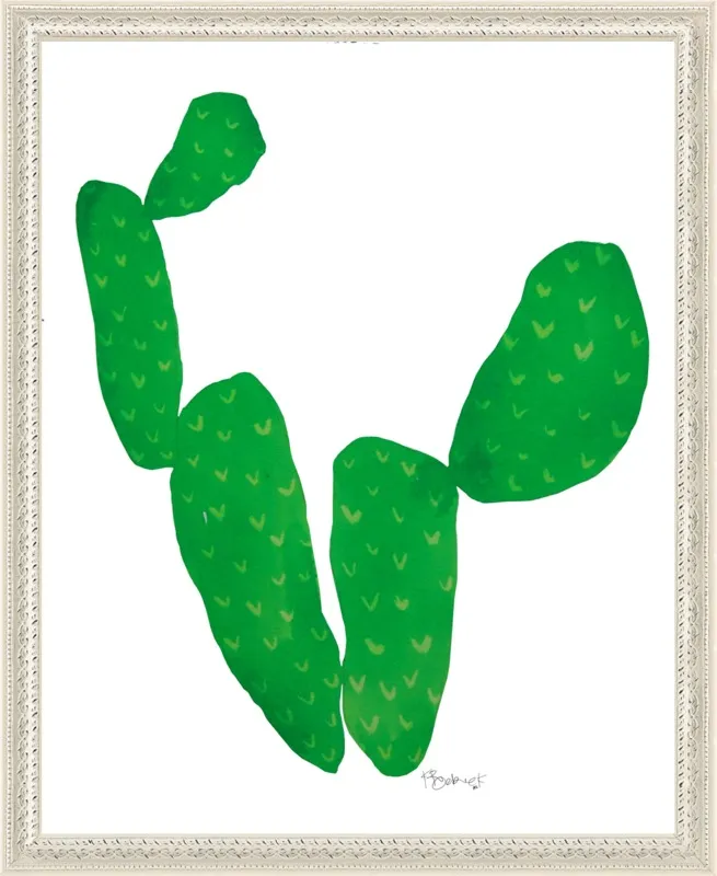 Green Cacti by Kate Roebuck for Artfully Walls