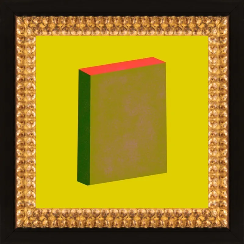 Color Books 4, Olive, Forest, Hot Red & Pear Green by Jessica Poundstone for Artfully Walls