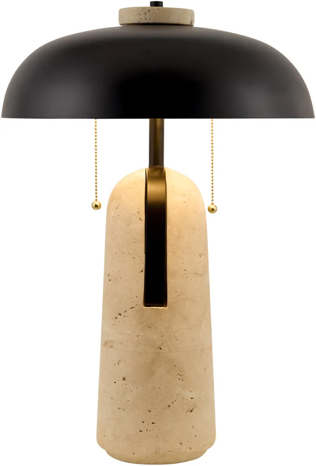 Mopti  Natural 21"H x 15"W x 15"D Accent Table Lamp