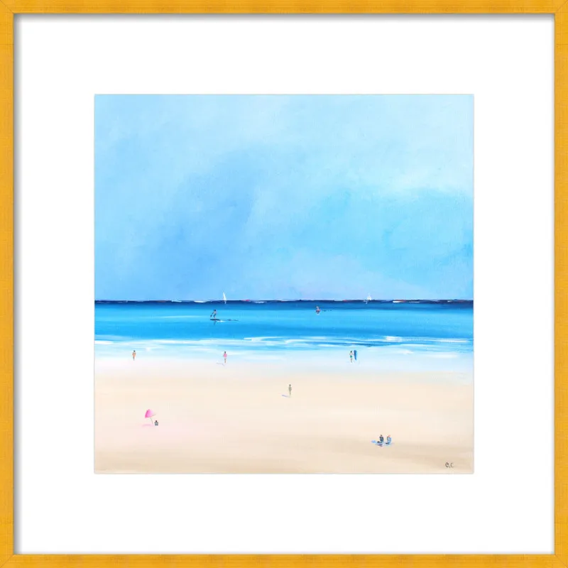 Smooth Ocean Sale by Caroline Chriss  for Artfully Walls