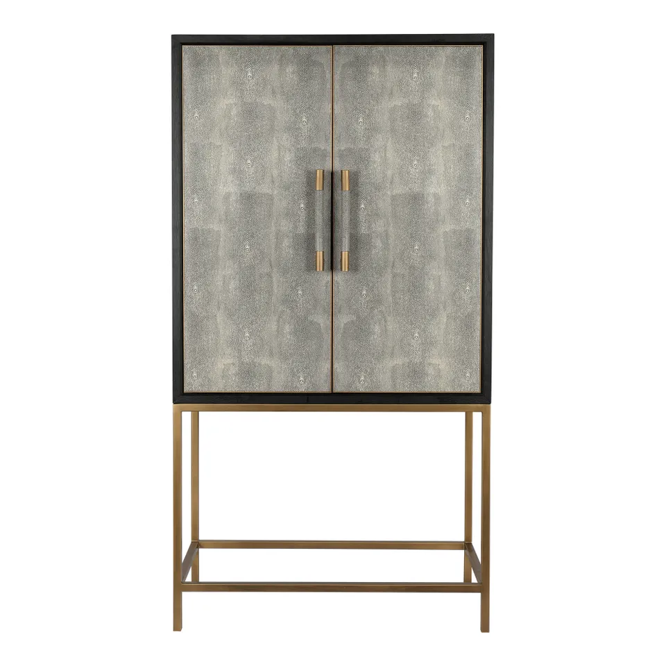 Mako Bar Cabinet Grey