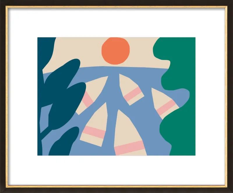 Tripoli Horizon by Anna Kovecses for Artfully Walls