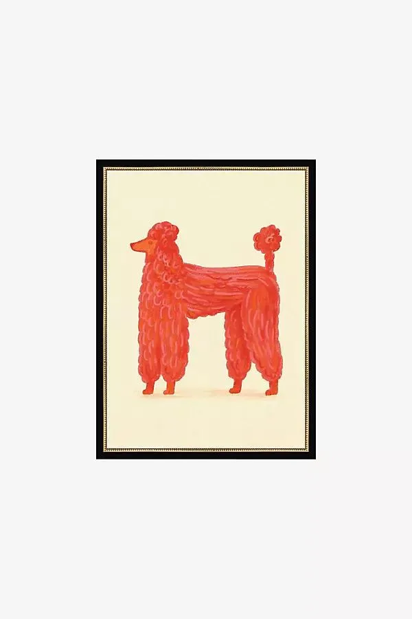 Parisian Poodle Wall Art
