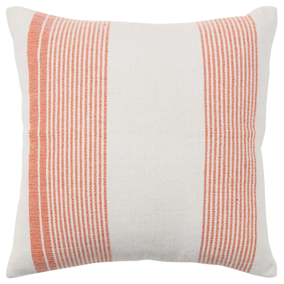 Design (US) Orange Gray 20"X20" Pillow