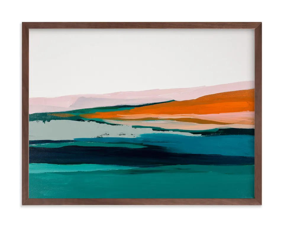 Colorful Abstract Seascape Limited Edition Fine Art Print