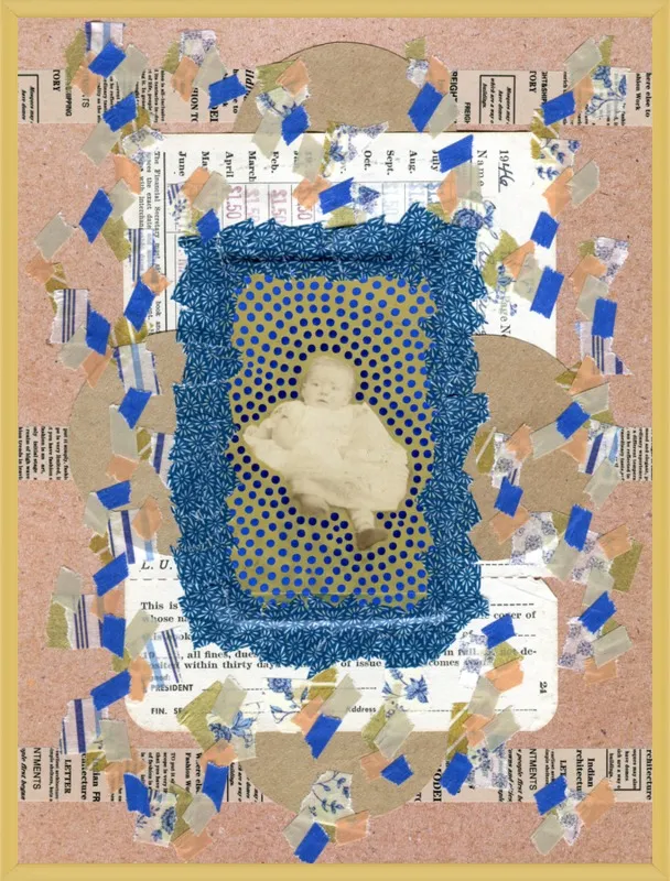 Blue awakening by Naomi Vona for Artfully Walls