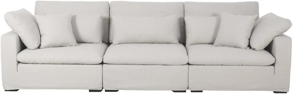 Avington Linen 39"H x 130"W x 45"D Sofa