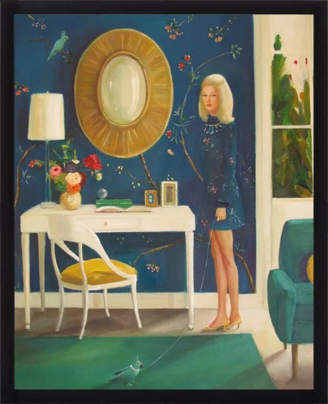 The Invisible Nature of Tansy Fairchild by Janet Hill for Artfully Walls