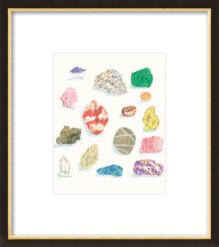 Gems by Danielle Kroll for Artfully Walls