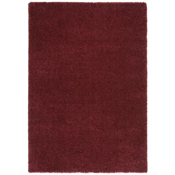 Autumn Loft Solid Shag Dark Area Rug