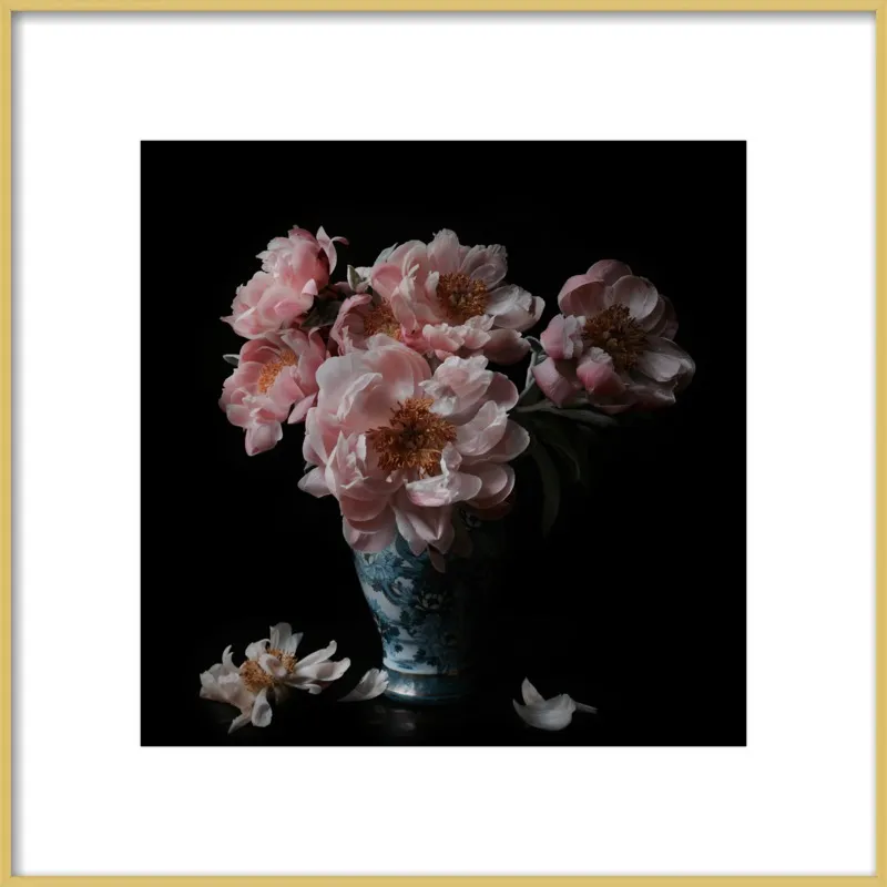 Pink Peonies  by Lucy Snowe for Artfully Walls