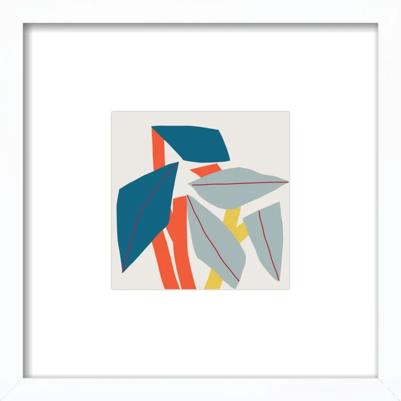 Colourful leaves by Jessica Nielsen for Artfully Walls