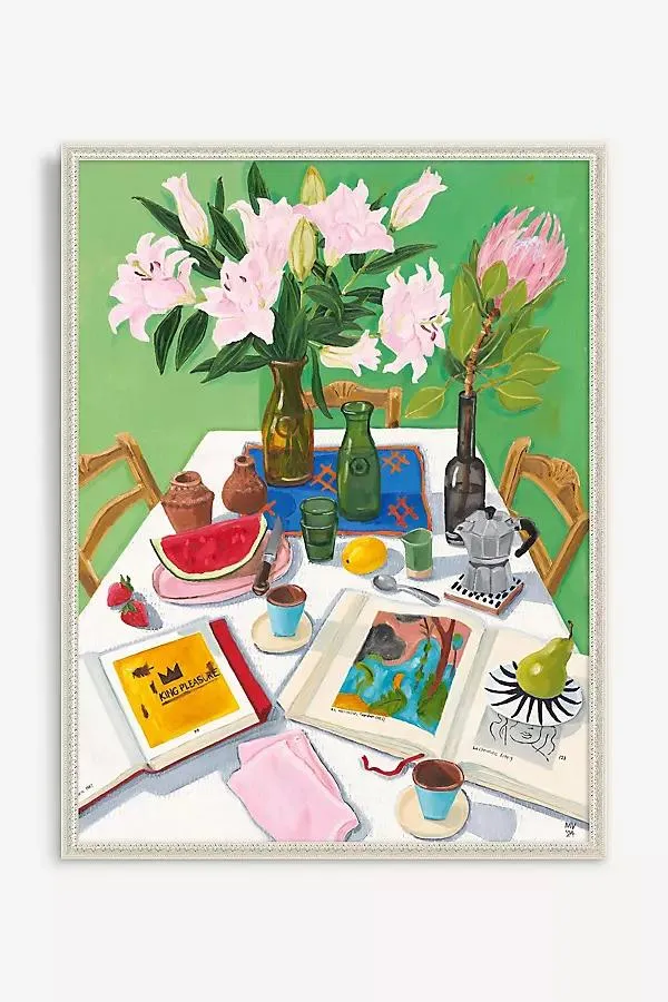 Friday Morning on Spring Green Wall Art