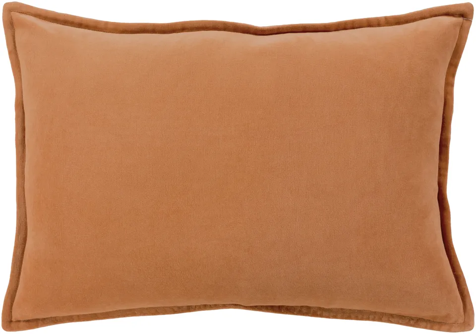 Cotton Velvet CV-002 13"L x 19"W Down Filled Pillow