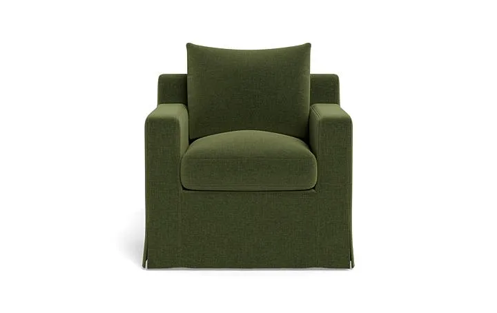 Sloan Slipcovered Petite Chair
