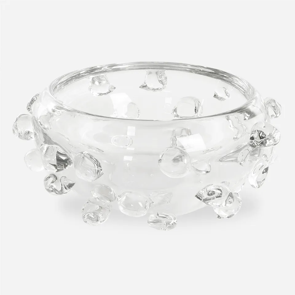 Aura Clear Glass Bowl