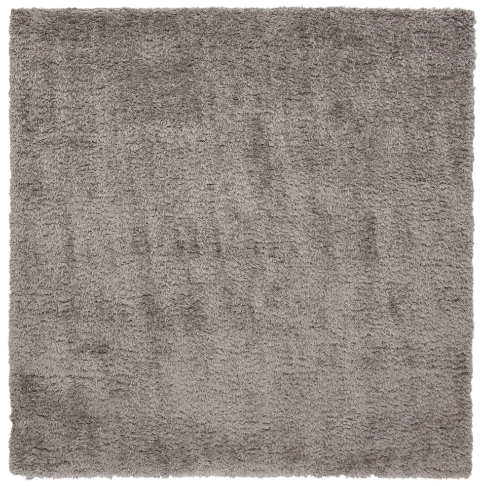 Arlo Home Woven Area Rug, MDG256H, Charcoal,  6' 7" X 6' 7" Square