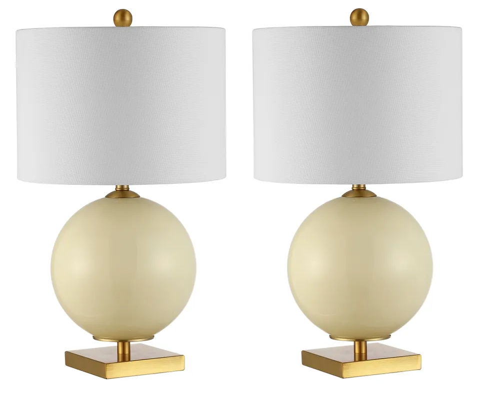 Anina 24" Table Lamp, Set Of 2 - Cream