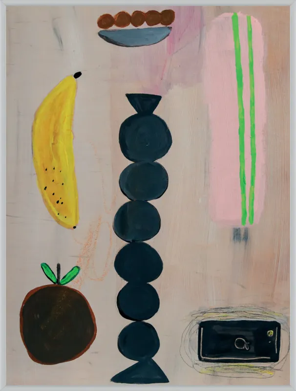 Still life with a phone vibration by Agata Królak for Artfully Walls