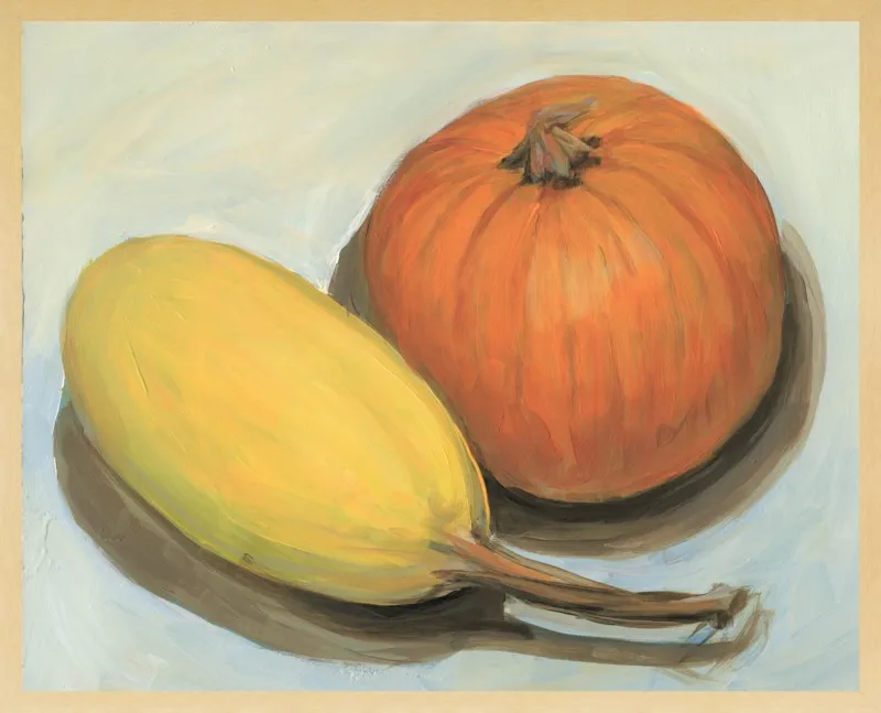 Pumpkin and Squash by Carrie Arnold for Artfully Walls